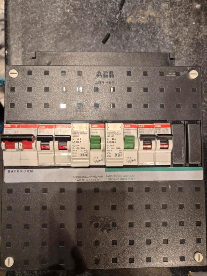 ABB meterkast - ideaal voor boot, camper of caravan, Watersport en Boten, Bootonderdelen, Gebruikt, Overige typen, Ophalen of Verzenden