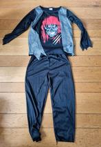 Halloween outfit met piraten schedel skull mt 128-140, Kinderen en Baby's, Carnavalskleding en Verkleedspullen, Ophalen of Verzenden