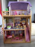 KidKraft Houten Poppenhuis met Meubels, Ophalen, Zo goed als nieuw, Poppenhuis