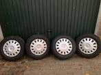 Winterbanden set Opel Corsa, Auto-onderdelen, Banden en Velgen, Ophalen, 14 inch, Gebruikt, Banden en Velgen