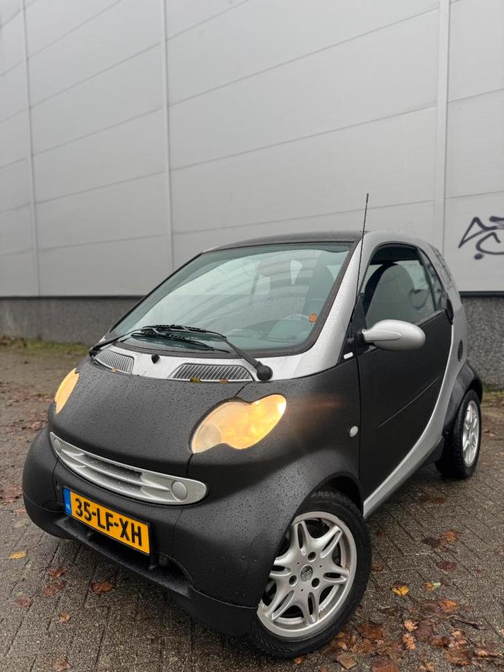 Smart For Two 0.6 40KW Automaat Apk Mat Zwart Grijs APK, Auto's, Overige Auto's, Particulier, Airbags, Airconditioning, Centrale vergrendeling