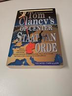 Tom Clancy's OP-CENTER - Staat van Orde, Boeken, Ophalen of Verzenden, Zo goed als nieuw, Tom Clancy, Steve Pieczenik, Nederland