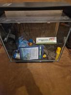 Aquarium superfish met heel veel toebehoren, Dieren en Toebehoren, Vissen | Aquaria en Toebehoren, Ophalen, Gebruikt