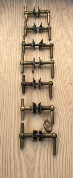 7x KASTEEL Krukken! / Hendel Deurklinken. ANTIEK deurkrukken, Antiek en Kunst, Antiek | Koper en Brons, Ophalen of Verzenden