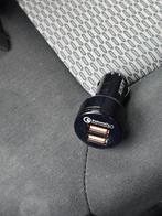 Autolader aukey cc-t8 car charger dual usb 3.0 auto lader, Ophalen of Verzenden, Zo goed als nieuw