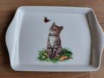 Mooi Klein Dienblad Melamine Kat Poes van Richard Macneil, Verzenden, Gebruikt, Rechthoekig, Kunststof