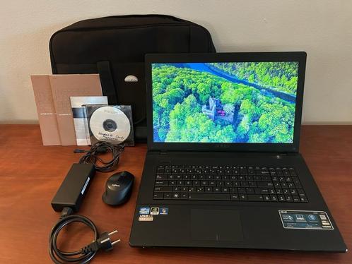 ASUS laptop X75VD - 17 inch - Logitech muis - Windows 10 Pro, Computers en Software, Windows Laptops, Zo goed als nieuw, 17 inch of meer