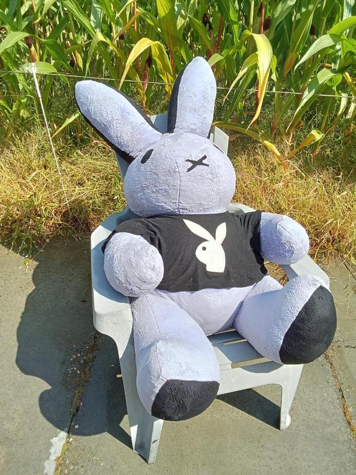 Vintage Playboy konijn groot, Kinderen en Baby's, Speelgoed | Knuffels en Pluche, Zo goed als nieuw, Konijn, Ophalen