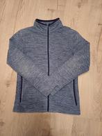 blauw/grijs fleecevest maat 152/158, Ophalen of Verzenden, Gebruikt, Trui of Vest