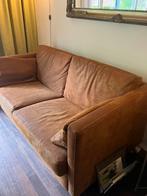 Leren bank tweezits, Huis en Inrichting, Banken | Sofa's en Chaises Longues, 150 tot 200 cm, Tweepersoons, 75 tot 100 cm, Ophalen of Verzenden