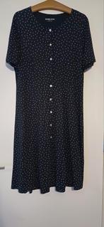 Peter Hahn green cotton jurk stippen maat 44 zgan, Ophalen of Verzenden