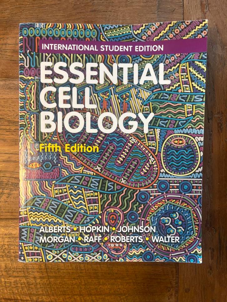 Essentiële Celbiologie 5e editie - Alberts, Boeken, Studieboeken en Cursussen, Zo goed als nieuw, WO, Beta, Ophalen of Verzenden