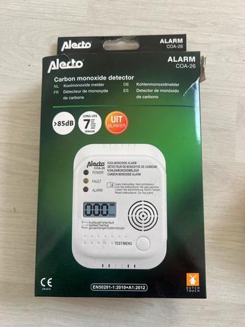 Alecto COA-26 Koolmonoxide Melder - Nieuw! beschikbaar voor biedingen