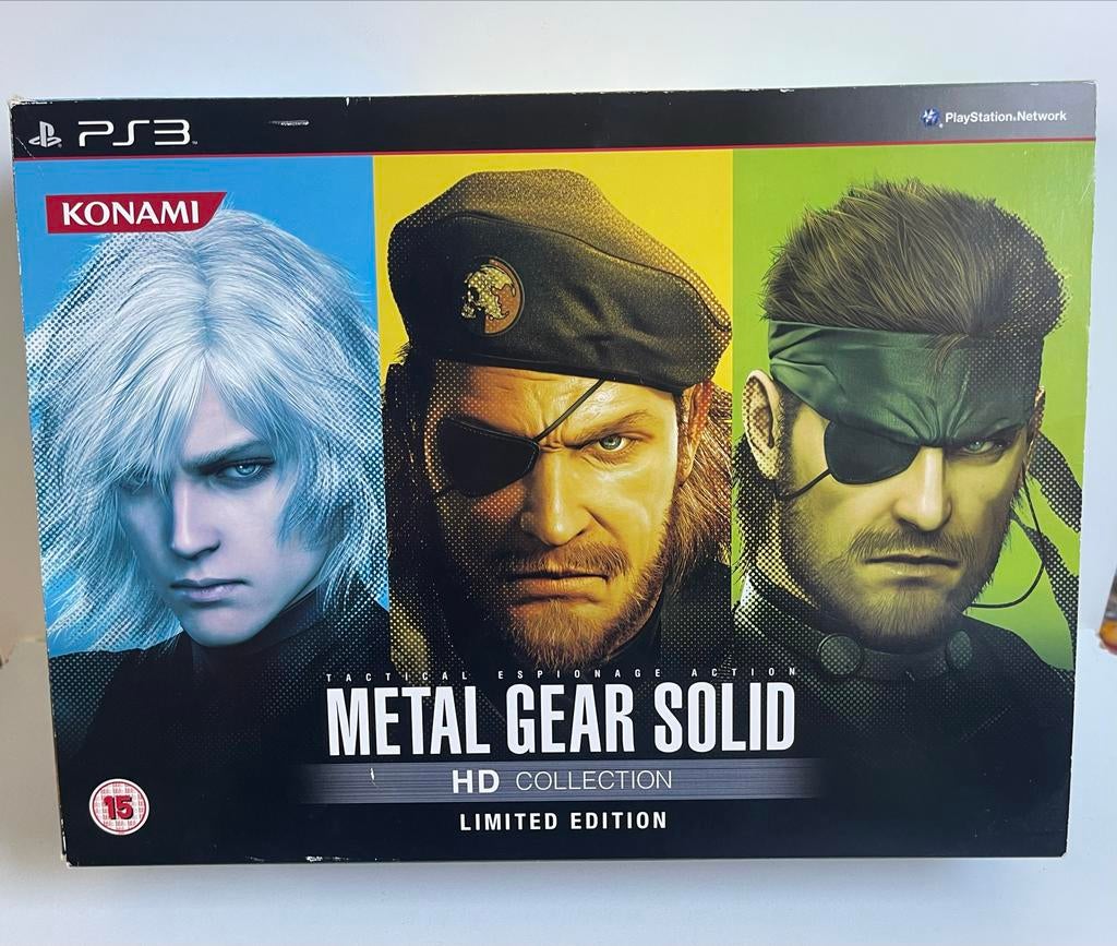 Metal Gear Solid HD Collection Limited Edition PS3, Spelcomputers en Games, Games | Sony PlayStation 3, Avontuur en Actie, Online