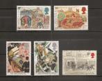 Engeland / plaatjes van vroeger, Postzegels en Munten, Postzegels | Europa | UK, Verzenden, Gestempeld