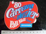 sticker carnaval 1980 pall mall rogstaekersstad weert stad, Verzenden, Zo goed als nieuw, Merk