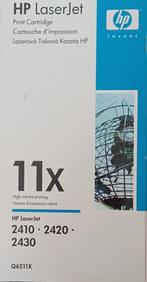 HP 11X (Q6511X) toner voor HP LaserJet 2410-2420-2430, Computers en Software, Ophalen of Verzenden, Nieuw, Toner, HP (ORIGINEEL)