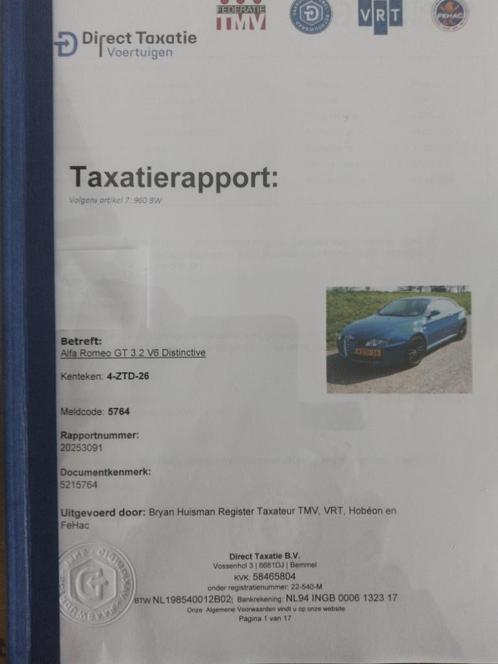 Alfa Romeo  3.2  2006 Blauw, Auto's, Alfa Romeo, Particulier, GT, ABS, Airbags, Airconditioning, Boordcomputer, Centrale vergrendeling