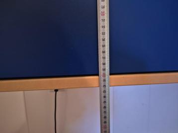 2x Bovenkast beuken/blauw IKEA Effektiv - afbeelding 3