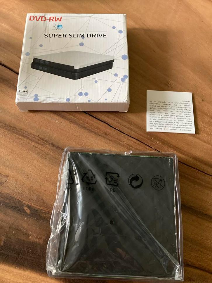 Externe DVD CD speler brander nieuw, Computers en Software, Optische drives, Nieuw, Dvd, Ophalen of Verzenden