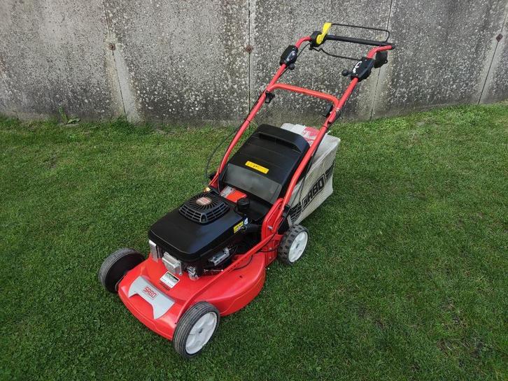 SABO motormaaier (type 54-K VARIO B, Kawasaki motor, 54 cm.), Tuin en Terras, Grasmaaiers, Zo goed als nieuw, Benzine-grasmaaier