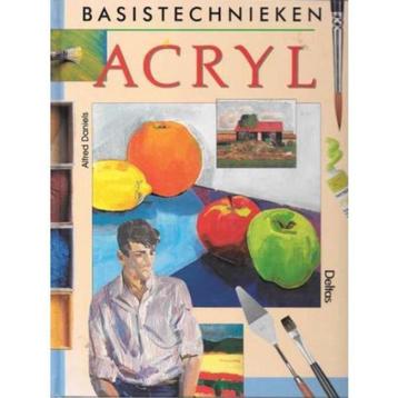 Basistechnieken acrylverf - Alfred Daniels beschikbaar voor biedingen