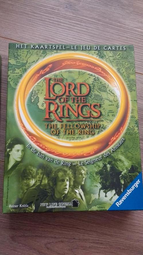 Zgan! Lord of the Rings / Fellowship of the ring kaartspel., Verzamelen, Lord of the Rings, Zo goed als nieuw, Spel, Ophalen of Verzenden