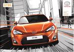 TOYOTA GT86,  2012, Boeken, Ophalen of Verzenden, Zo goed als nieuw, Toyota