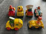 Sesamstraat Oudere Metalen Autotjes ... 6 stuks, Kinderen en Baby's, Speelgoed | Speelgoedvoertuigen, Ophalen, Gebruikt