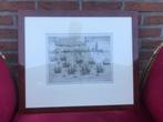 antieke gravure, DUYNKERKEN, 1612, Antiek en Kunst, Kunst | Etsen en Gravures, Ophalen of Verzenden