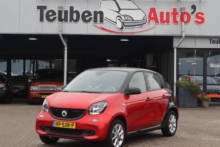 smart forfour 1.0 Turbo Pure Airco, Cruise control Automaat,, Auto's, Smart, Bedrijf, Te koop, ForFour, ABS, Airbags, Airconditioning