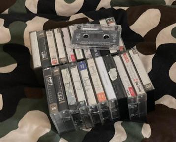 cassettebandjes+muziek origineel+eigen opname retro/vintage beschikbaar voor biedingen