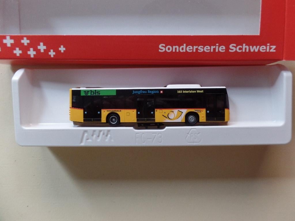 Setra regionalepost bus van AWM (2), Hobby en Vrije tijd, Modelauto's | 1:87, Ophalen of Verzenden, Nieuw, Bus of Vrachtwagen