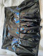 Wetlook / latex rokje L, Kleding | Dames, Verzenden, Zwart, Maat 42/44 (L), Zo goed als nieuw