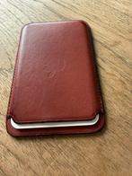 Lederen wallet MagSafe voor iPhone, Telecommunicatie, Mobiele telefoons | Hoesjes en Frontjes | Apple iPhone, Ophalen of Verzenden