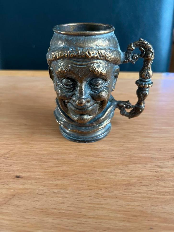 Vintage Toby Jug - Brons Afwerking, Antiek en Kunst, Antiek | Koper en Brons, Brons, Ophalen of Verzenden