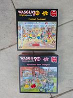 2 x Wasgij puzzel, Hobby en Vrije tijd, Denksport en Puzzels, Ophalen of Verzenden, 500 t/m 1500 stukjes, Zo goed als nieuw, Legpuzzel