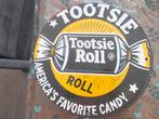 Emaille reclamebord tootsie snoep, Verzamelen, Merken en Reclamevoorwerpen, Ophalen of Verzenden