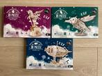 3 Houten 3D Puzzels - Eenhoorn, Uil, Zeppelin, Nieuw, Van hout, 6 jaar of ouder, Meer dan 50 stukjes