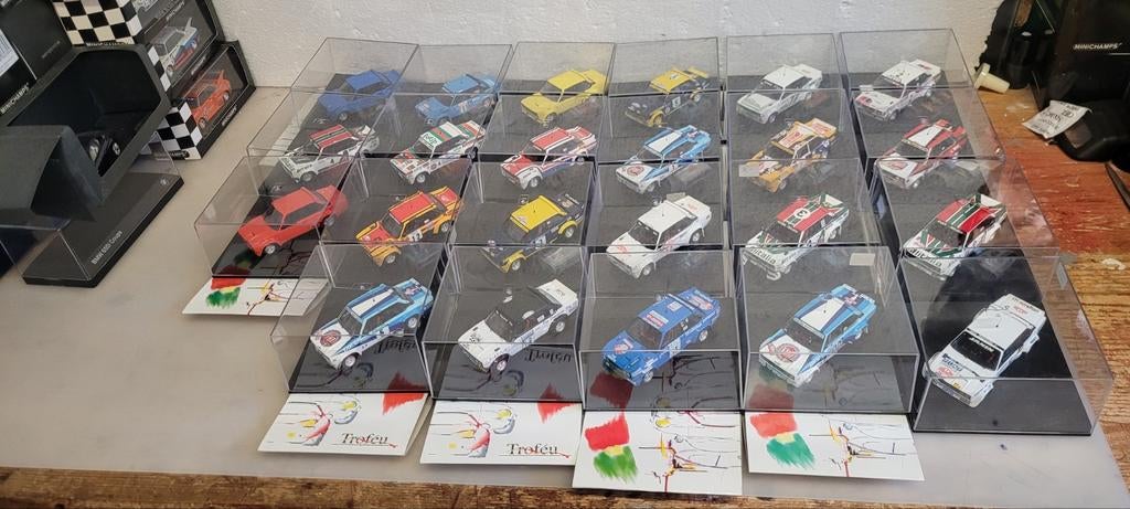 23x Trofeu Fiat 131 modellen, rally&straat, Hobby en Vrije tijd, Modelauto's | 1:43, Zo goed als nieuw, Auto, Overige merken, Ophalen of Verzenden
