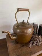 Brocante oude koperen ketel, Ophalen of Verzenden, Koper