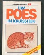 Uw poes in kruissteek, borduurpatronen van 12 katten, Ophalen of Verzenden, Zo goed als nieuw, Patroon
