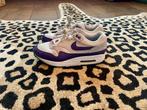 Nike Air Max 1 Paars - Maat 39, Kleding | Dames, Schoenen, Ophalen of Verzenden, Zo goed als nieuw, Overige kleuren, Sneakers of Gympen
