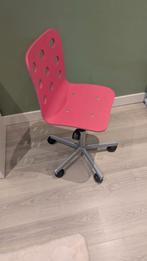 Ikea kinder bureau stoel, Ophalen, Zo goed als nieuw, Blauw