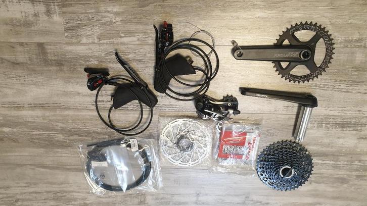Sram Rival set 1x11 Speed Nieuw! Gravel, Fietsen en Brommers, Fietsonderdelen, Nieuw, Racefiets, Ophalen