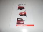 brochure Daihatsu Applause, Ophalen of Verzenden, Zo goed als nieuw, Overige merken