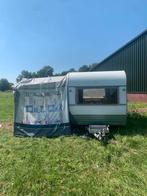 Caravan met voortent, Particulier, Treinzit, Koelkast