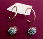Oorbellen en ring., Overige materialen, Hangers, Overige kleuren, Ophalen of Verzenden