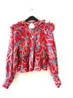 ISABEL MARANT beeldige rode blouse mt 34 CHCS, Kleding | Dames, Blouses en Tunieken, Isabel Marant, Verzenden, Zo goed als nieuw
