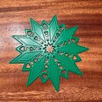 Snijmal 43 kerstster joy borduren, Ophalen of Verzenden, Nieuw, Overige thema's, Pons of Mal